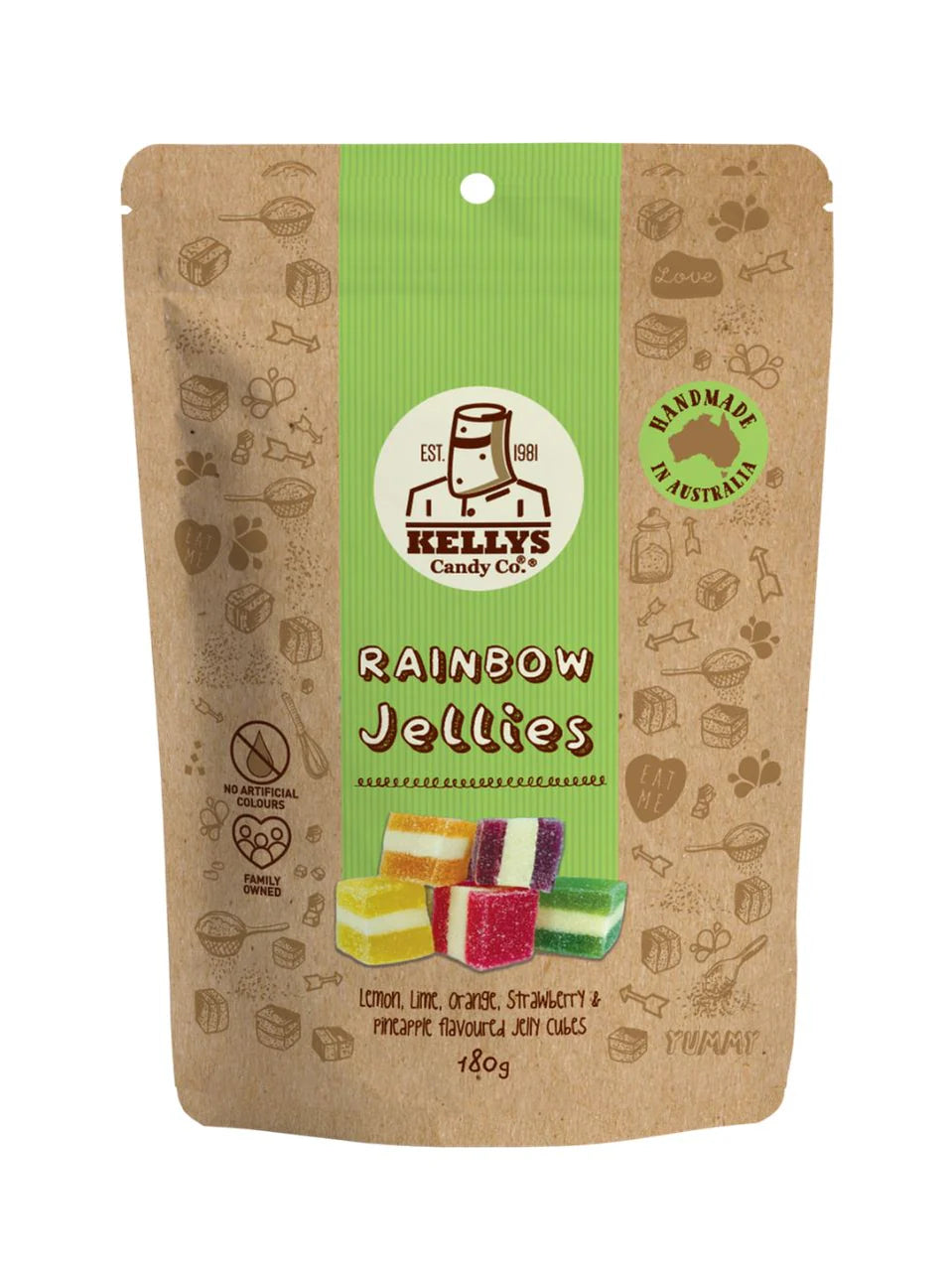 Rainbow Jellies - Pouch 180g