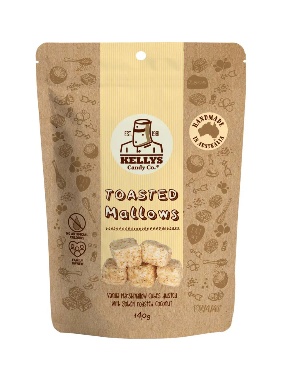 Toasted Mallows - Pouch 140g