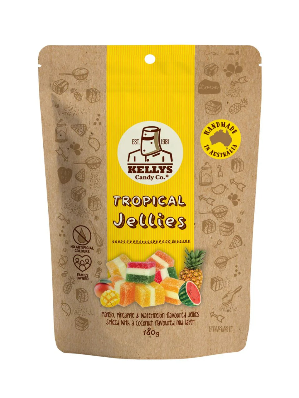 Tropical Jellies - Pouch 180g
